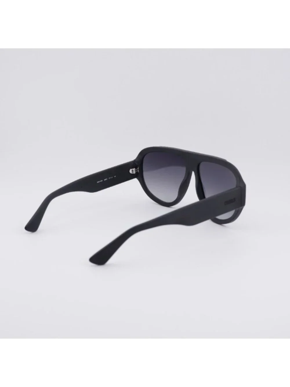 Moschino MOS183/S 0003 9O Sunglasses Matte Black Aviator Frame, Grey Gradient